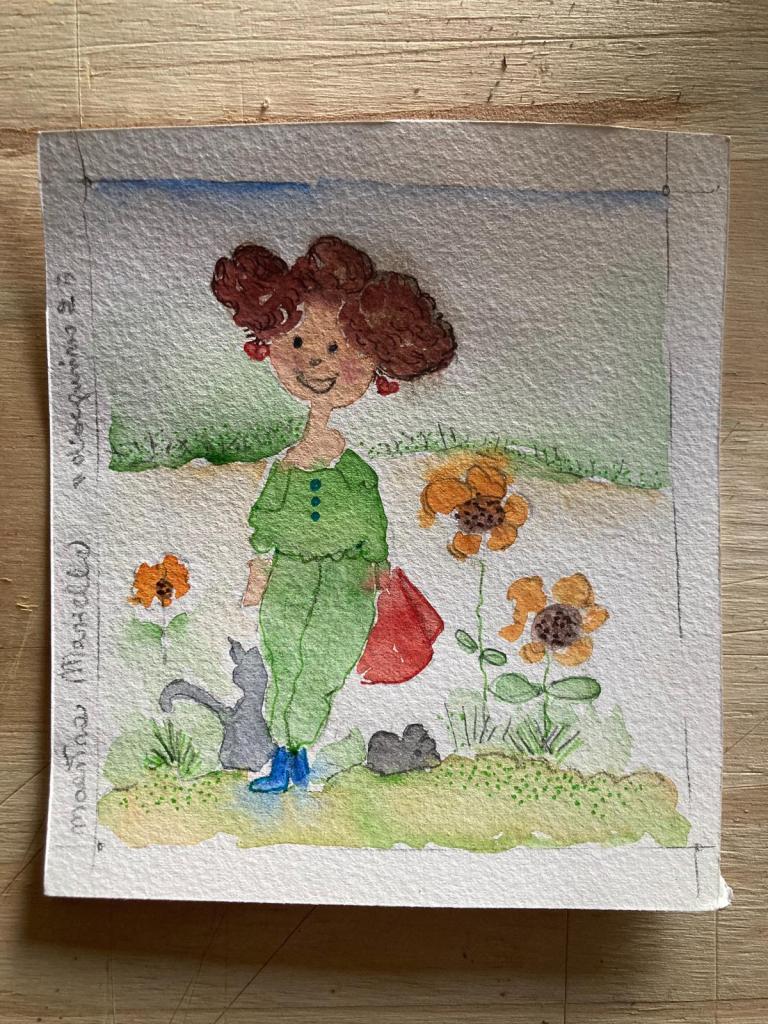 Mariella - piccolo acquerello
